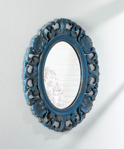 Vintage Belle Blue  Mirror