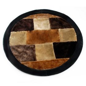 Onitiva - [Sardinia] Patchwork Rugs (35.4 by 35.4 inches)