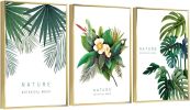 Framed Canvas Wall ArtOil Paintings Impressionism Aesthetic Prints Canvas Paintings for Living Room Bedroom Office Home; 3 Panels